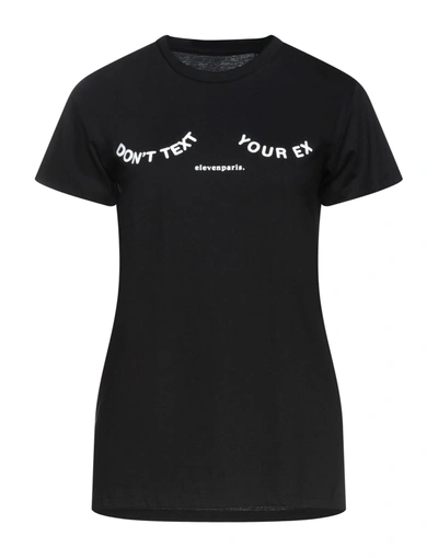 Elevenparis T-shirts In Black