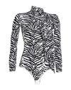 Mm6 Maison Margiela T-shirts In Black