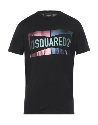 Dsquared2 T-shirts In Black