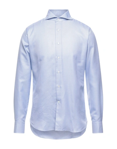 Alessandro Gherardi Shirts In Sky Blue