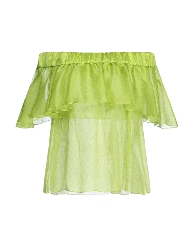 Maison Rabih Kayrouz Blouses In Green