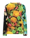 Richard Quinn Floral Fitted Top In Green