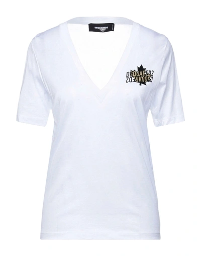 Dsquared2 T-shirts In White