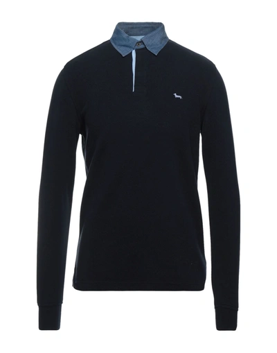 Harmont & Blaine Polo Shirts In Dark Blue
