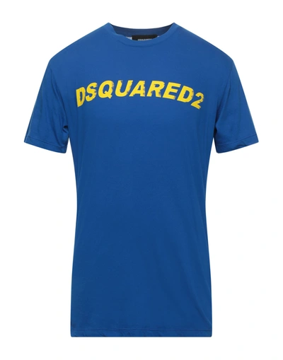 Dsquared2 T-shirts In Blue