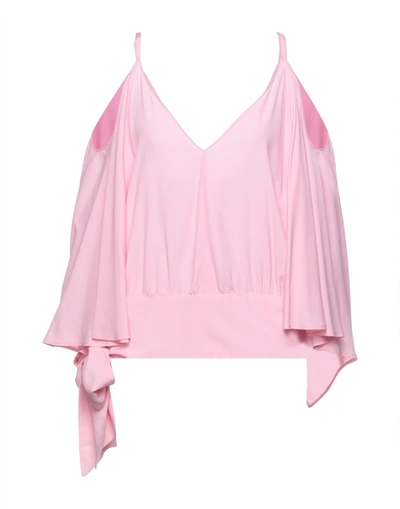 Space Simona Corsellini Blouses In Pink