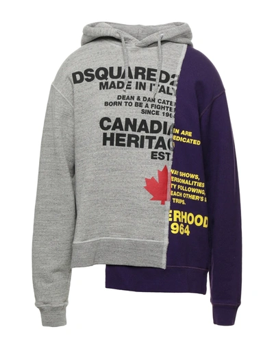 Dsquared2 Sweatshirts In Grey