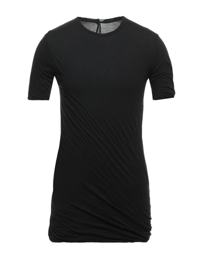 Rick Owens T-shirts In Black