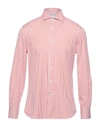 Brunello Cucinelli Shirts In Rust