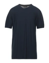 ROBERTO COLLINA ROBERTO COLLINA MAN T-SHIRT MIDNIGHT BLUE SIZE 40 COTTON,12622687OB 6