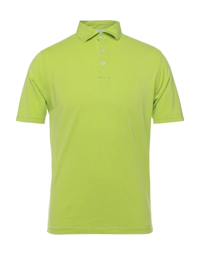 Filippo De Laurentiis Polo Shirts In Green