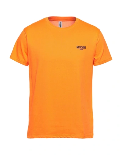 Moschino T-shirts In Orange