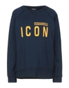 Dsquared2 Sweatshirts In Blue