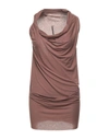 Rick Owens Tops In Pastel Pink