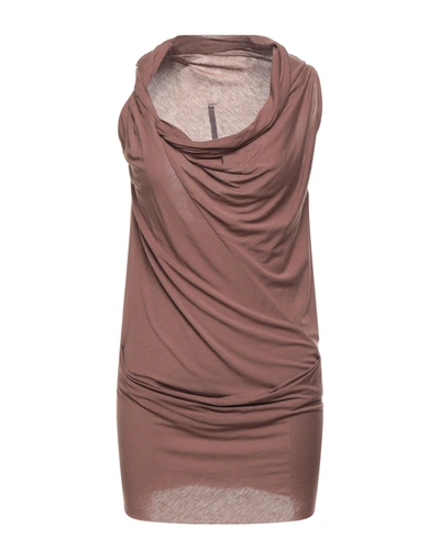 Rick Owens Tops In Pastel Pink