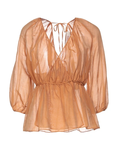 Jucca Blouses In Brown