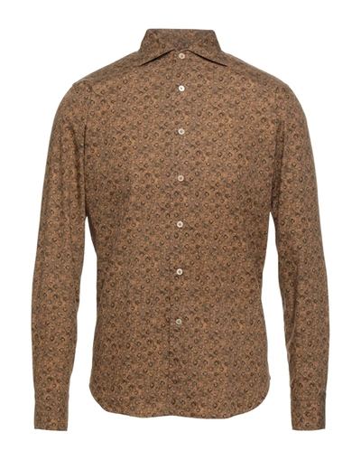 Alessandro Gherardi Shirts In Beige