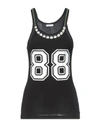 P.a.r.o.s.h Tank Tops In Black