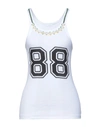 P.a.r.o.s.h Tank Tops In White