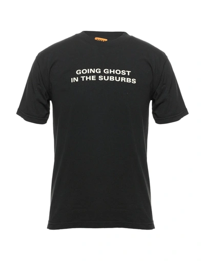 Going Ghost In The Suburbs T-shirts In Black