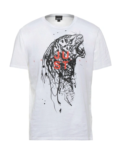 Just Cavalli T-shirts In White