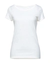Majestic T-shirts In Ivory