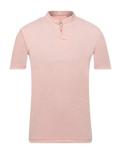 Grey Daniele Alessandrini T-shirts In Pink