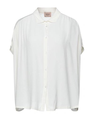 Même Road Shirts In Ivory
