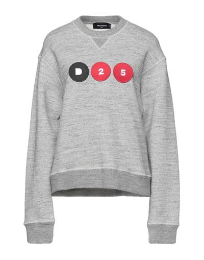 Dsquared2 Sweatshirts In Grey