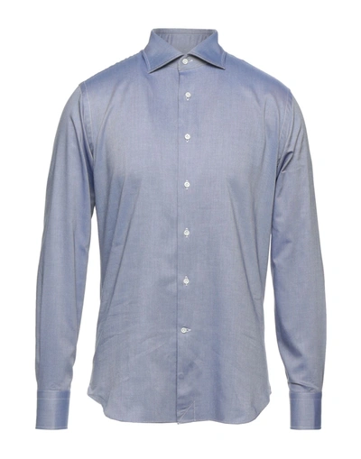 Alessandro Gherardi Shirts In Blue