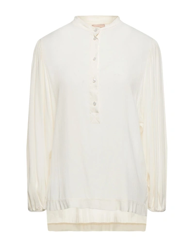 Même Road Blouses In Ivory