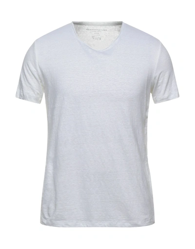 Majestic T-shirts In White