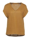 Majestic T-shirts In Ocher