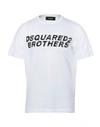 Dsquared2 T-shirts In White