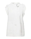 Hache Tops In White