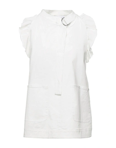 Hache Tops In White