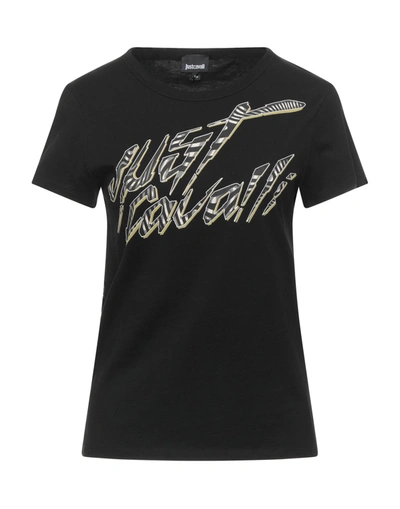 Just Cavalli T-shirts In Black