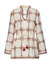 Tory Burch Kaftans In Beige