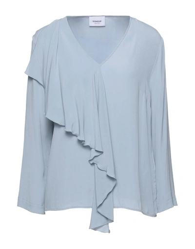 Dondup Blouses In Light Grey