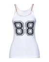 P.a.r.o.s.h Tank Tops In White