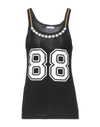 P.a.r.o.s.h Tank Tops In Black
