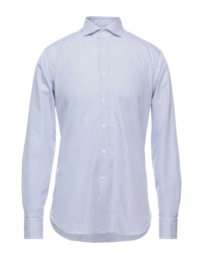 Alessandro Gherardi Shirts In Blue