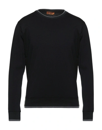 Gabardine T-shirts In Black