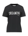 Alberta Ferretti T-shirts In Black