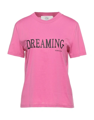 Alberta Ferretti T-shirts In Pink