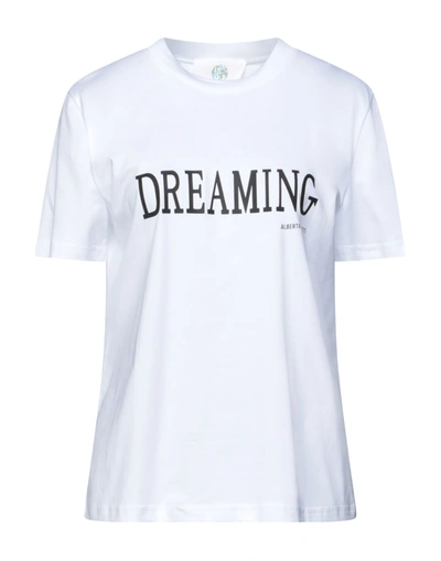 Alberta Ferretti T-shirts In White