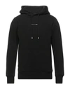 Alyx Logo-print Rib-trimmed Hoodie In Black