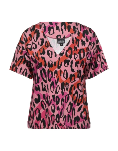 Just Cavalli T-shirts In Pink