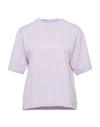 Acne Studios T-shirts In Lilac