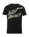 Just Cavalli T-shirts In Black